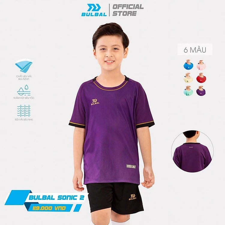 Cực Phẩm bộ đồ thể thao trẻ em Bulbal Sonic 2022-2023