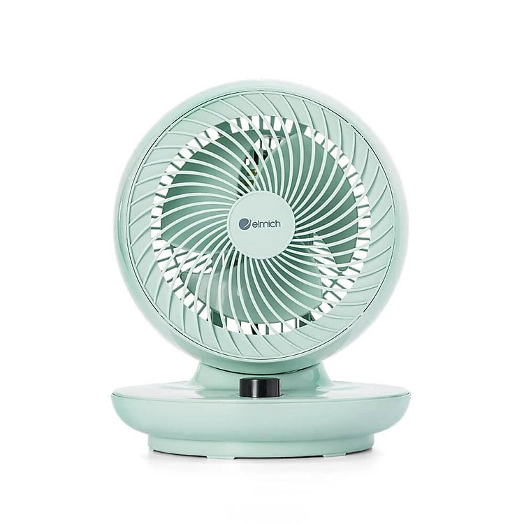 Quạt tuần hoàn không khí Elmich CFE-8787, quạt làm mát diện rộng và làm mới không khí, gọn nhẹ, dễ dàng mang theo mọi nơi - Hàng chính hãng