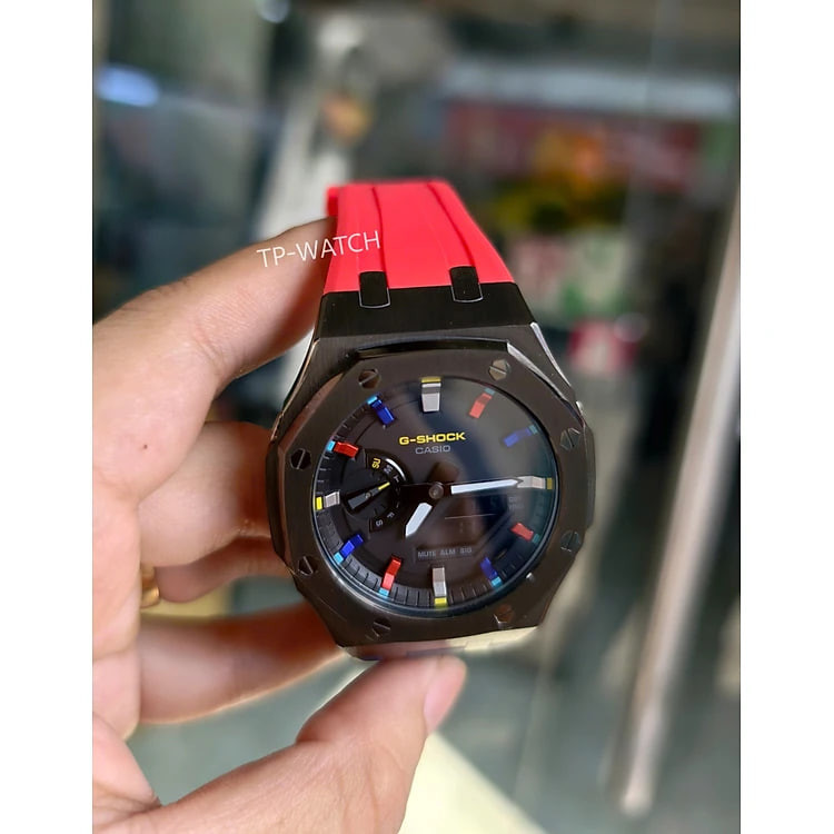 Đồng Hồ Nam Dây Nhựa Casio G-Shock GA-2100FR-3A AP Custom Harley Quinn (Special)