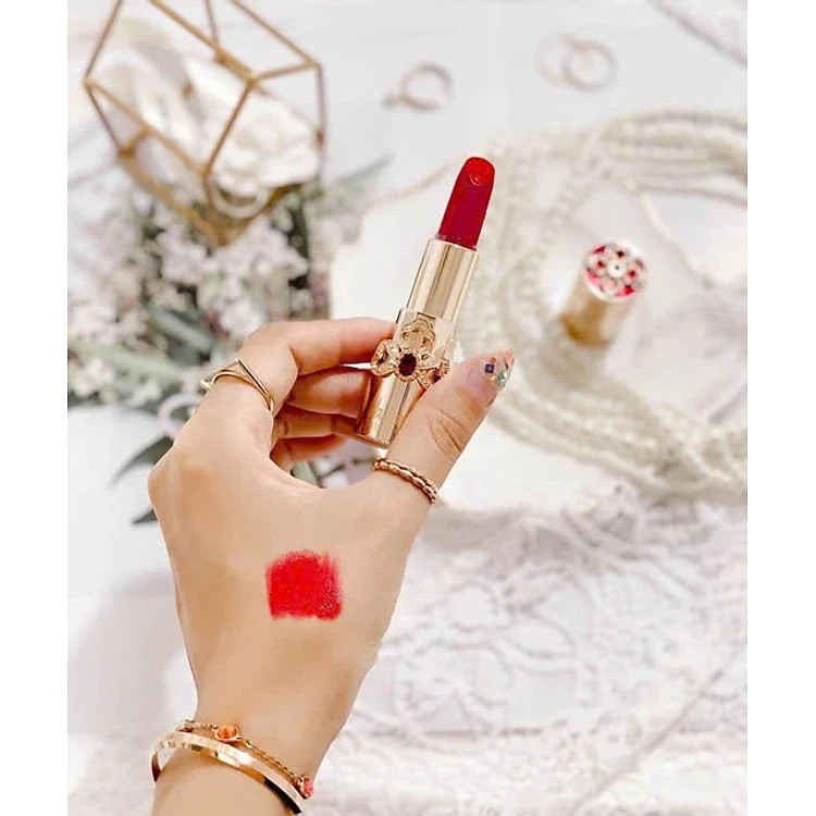 Son lì dưỡng ẩm ngăn lão hóa OHUI The First Geniture Lipstick màu Red