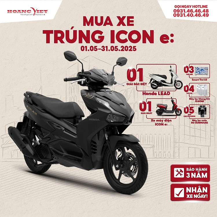 Xe máy Honda Air Blade 125cc 2025 - Phiên Bản Đặc Biệt