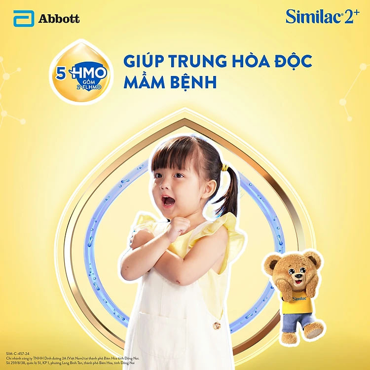 Sữa Bột Similac 2+ (Dành cho trẻ từ 2 - 6 tuổi)