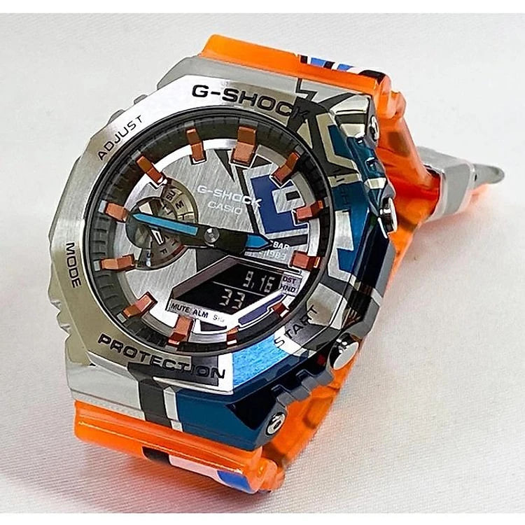 Đồng Hồ Nam Casio G-Shock GM-2100SS-1A Grafiti Chính Hãng - GM-2100SS-1ADR Carbon Core