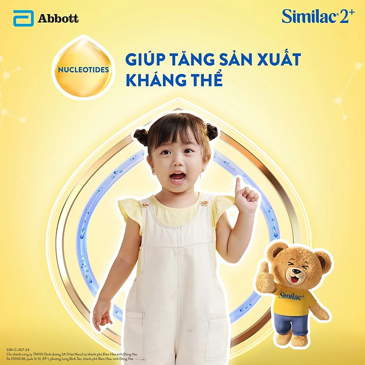 Sữa Bột Similac 2+ (Dành cho trẻ từ 2 - 6 tuổi)