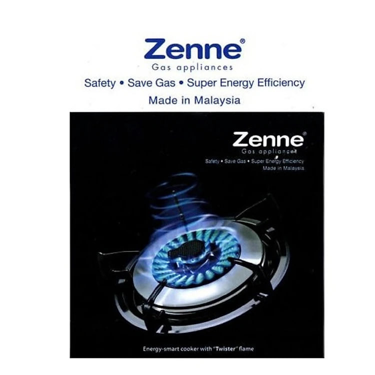 BẾP GAS ĐÔI ZENNE KLS 206 - HÀNG NHẬP KHẨU - TIẾT KIỆM GAS