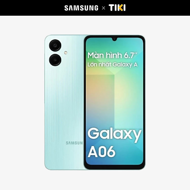 Điện Thoại Samsung Galaxy A06 (4GB/128GB) Đã kích hoạt bảo hành điện tử - Hàng Chính Hãng