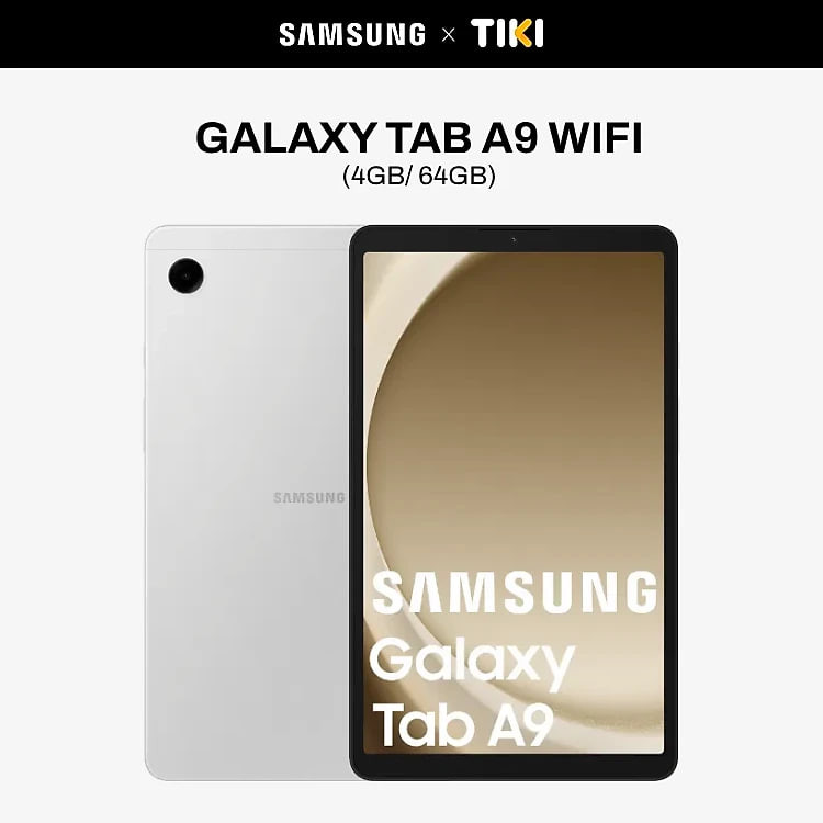Máy Tính Bảng Samsung Galaxy Tab A9 Wifi 4GB/64GB - Hàng Chính Hãng