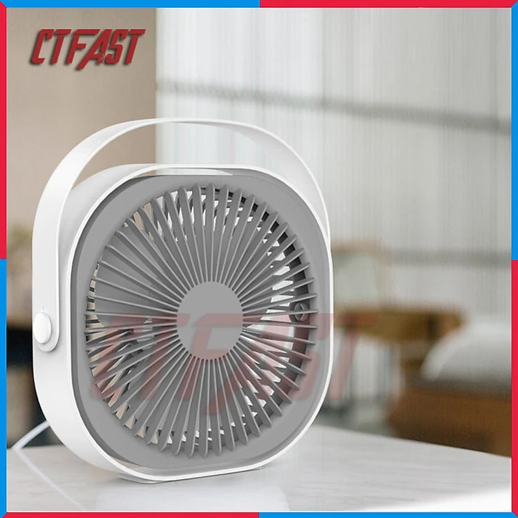 Quạt mini để bàn, quạt tích điện usb CTFAST M102