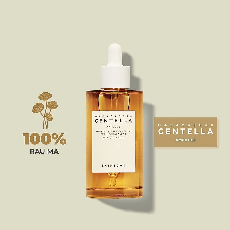 Bộ 3 Sản Phẩm Dưỡng Da Skin1004 Madagascar Centella bao gồm Sữa rửa mặt 125ml + Toner 210ml + Serum 100ml
