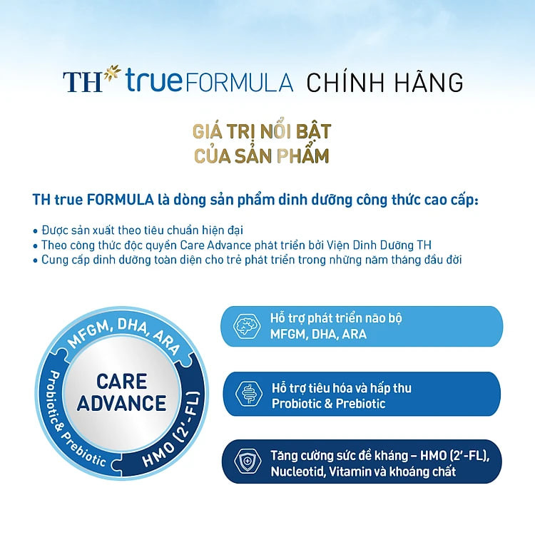 Thùng 24 hộp sản phẩm dinh dưỡng công thức từ sữa tươi cho trẻ từ 1 đến 2 tuổi TH true FORMULA 110 ml (110 ml x 24)