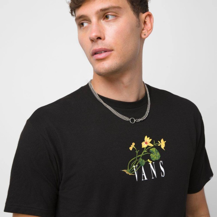Vans Vans Greener Grounds Short Sleeve T-shirt BLACK VN0000K8BLK1