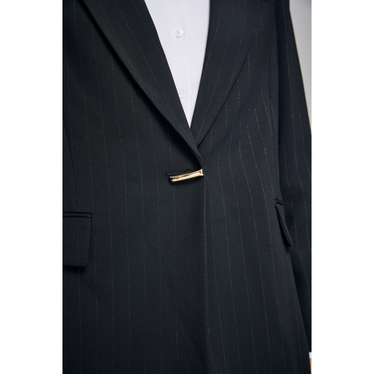 G2000 Women Glitter Striped Blazer