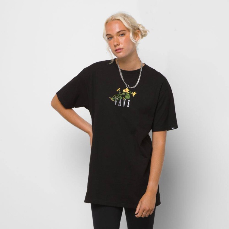 Vans Vans Greener Grounds Short Sleeve T-shirt BLACK VN0000K8BLK1