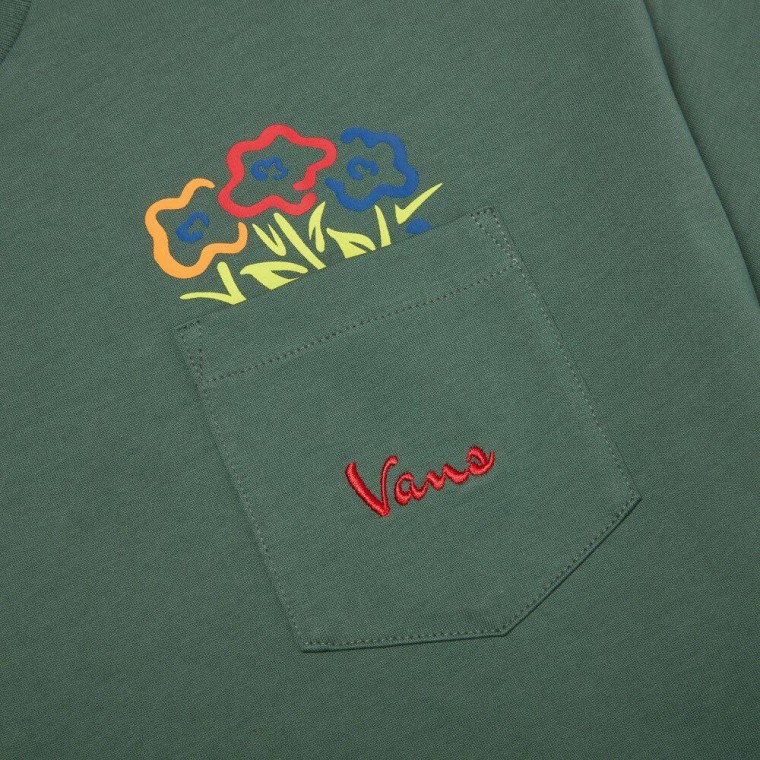 Vans OTW Pocket GX Short Sleeve T-shirt GREEN VN0A7TRCYQW1