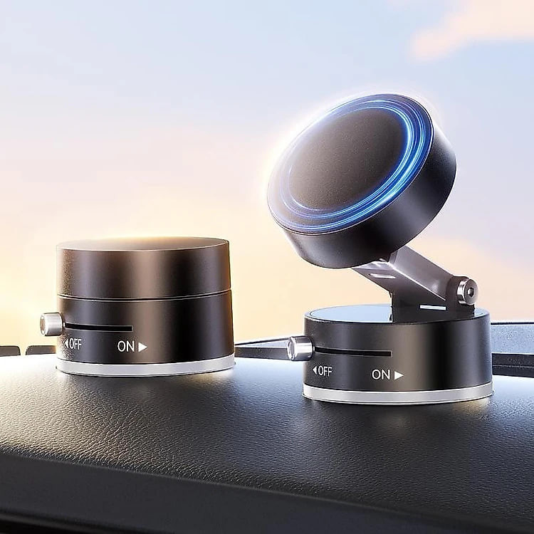 Giá Đỡ Điện Thoại Hút Từ Tính Chân Không Gấp Gọn 360, Mang Đi Tập GYM, Nấu Cơm, Dã Ngoại... Hàng Nhập Khẩu