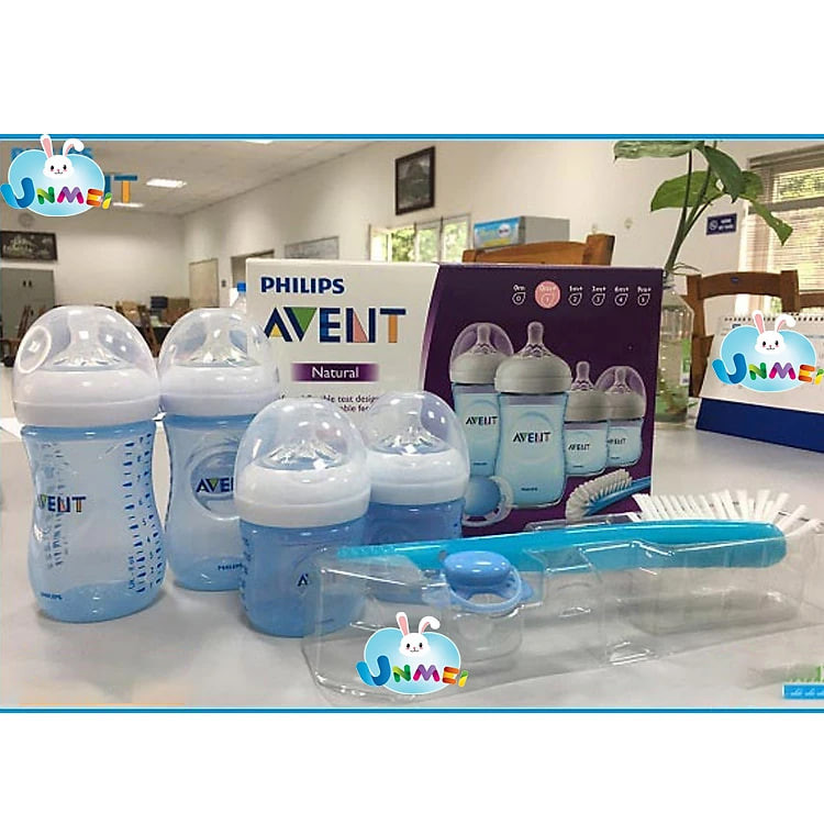 Bộ sản phẩm hỗ trợ trẻ sơ sinh bú bình dòng Tự nhiên Philips Avent SCD290/13