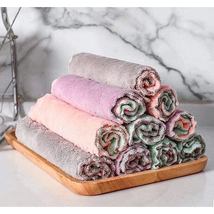 BỘ DỤNG CỤ NHẤC NỒI CHỐNG NÓNG TIỆN LỢI TẶNG 5 KHĂN ĐA NĂNG SIÊU THẤM 15X25cm
