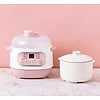 Nồi Nấu Cháo Chậm Cho Bé Ăn Dặm SEKA GT68 - Nồi Hầm Cháo, Kho Cá Chậm, Hầm Cách Thủy, Ninh Cháo Cho Bé 4 In 1 - Hàng chính hãng