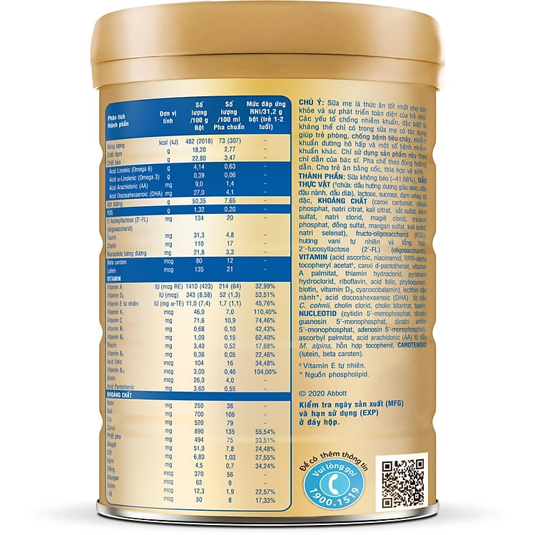 Sữa Bột Abbott Similac 3 900g