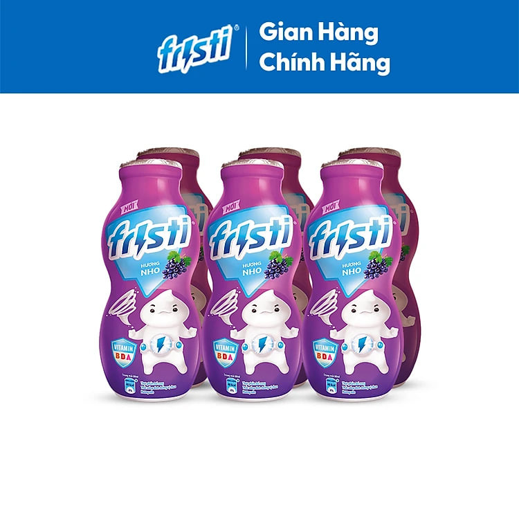 Thùng Fristi Hương Nho 48x80ml