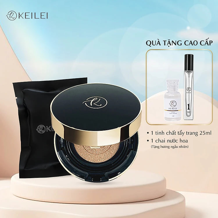 [ COMBO Cushion + Lõi cushion] Phấn nước đa năng 3trong1 KEILEI - 3 in 1 radiance cushion KEILEI