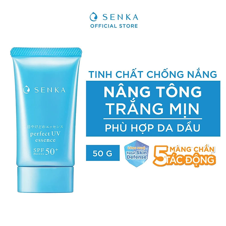 Kem chống nắng dạng tinh chất Senka Perfect UV Essence 50g