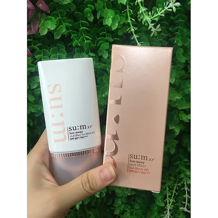 Kem chống nắng kiêm kem lót dưỡng trắng Su:m37 Sun-away Multi Effect Sunblock AD SPF50+ PA+++ 50ml