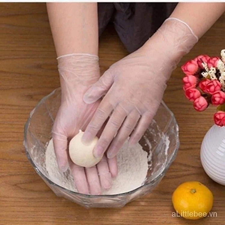 Hộp 100 Găng Tay Siêu Dai, Không Mùi, Dùng 1 Lần Tiện Dụng: Nấu Ăn - Làm Bếp - Vệ Sinh - Đa Năng Tiện Dụng Trong Gia Đình. TakyHome 5858