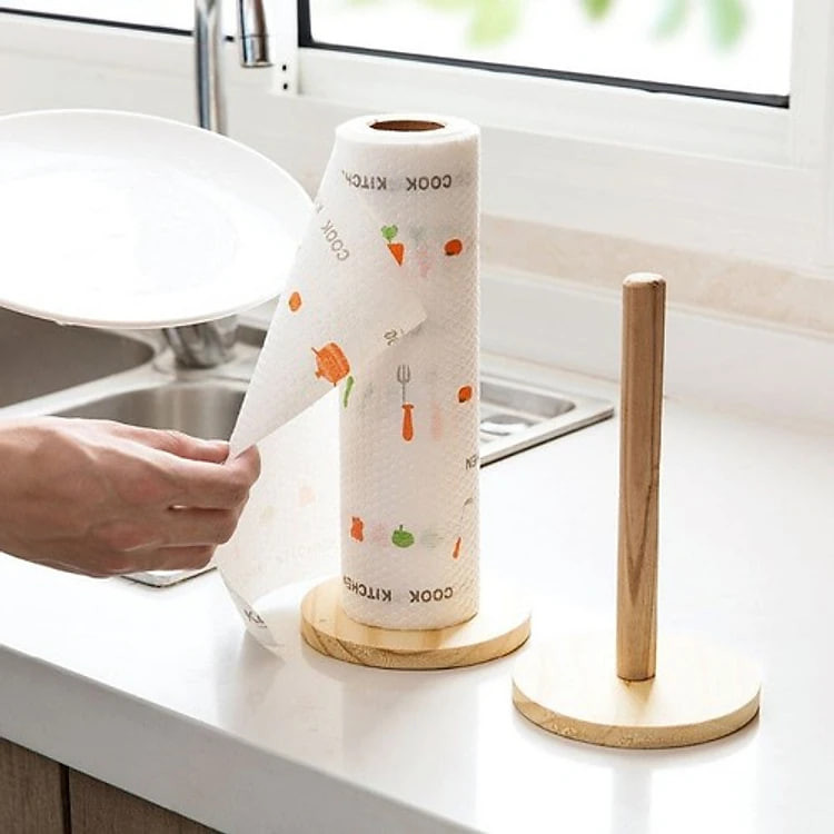 Cuộn Khăn Lau Đa Năng ,Khăn Giấy Chuyên Dụng Cho Nhà Bếp Có Thể Tái Xử Dụng
