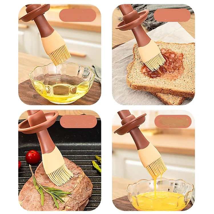 ( Hàng Cao Cấp ) Bộ Chổi quét đồ dầu ăn, đồ nướng 2 in 1 Dành cho Nhà Hàng Nhà bếp Quán Ăn
