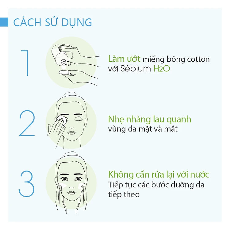 Nước tẩy trang Công Nghệ Micella Bioderma Sebium H2O - 500ml