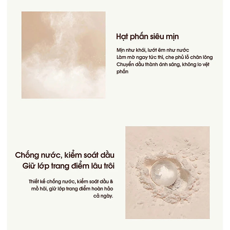【NEW】PHẤN PHỦ KIỀM DẦU HOÀN HẢO KEILEI Super Perfect setting powder 8g