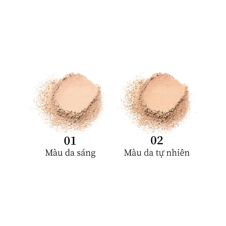 Phấn phủ hữu cơ chống nắng dạng bột - naturaglacé LOOSE POWDER