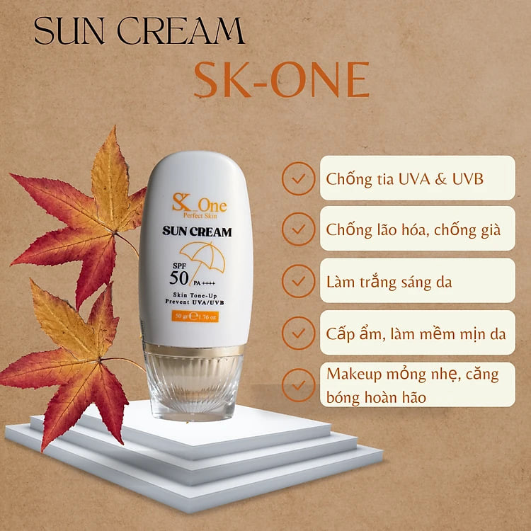 Kem chống nắng 5in1 SK-ONE Makeup - Dưỡng Ẩm kìm dầu, chống trôi