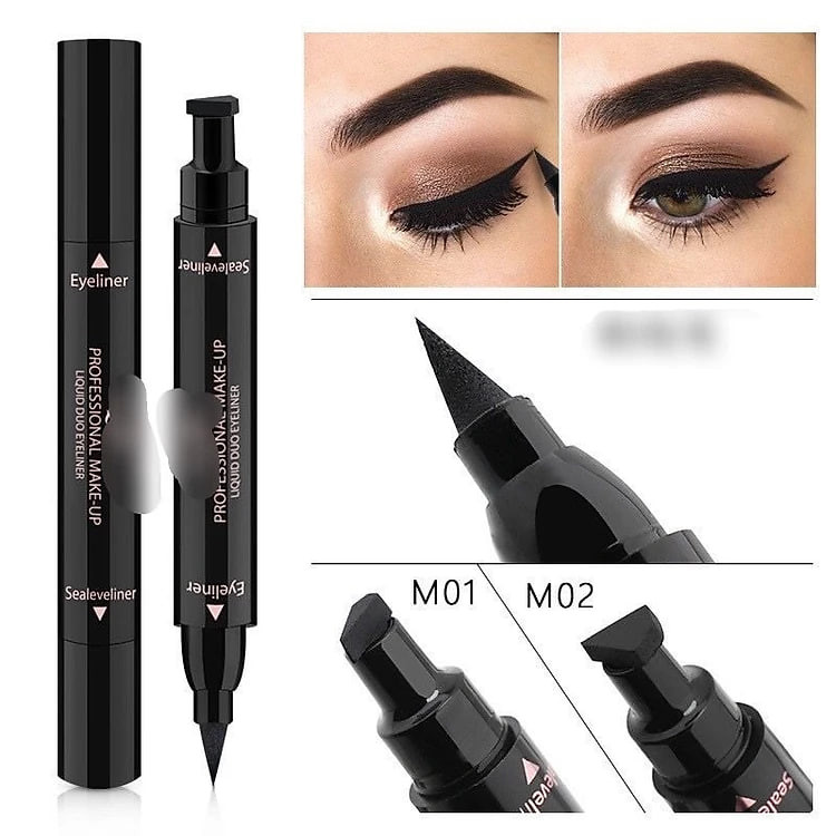 Sản phẩm dụng cụ trang điểm cho mắt , bút kẻ mắt 2 đầu , đa năng giúp bạn gái luôn tự tin và tràn đầy năng lượng