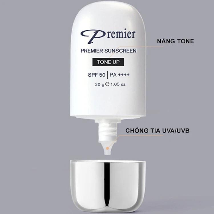 Kem chống nắng nâng tone Premier SPF 50, PA ++++