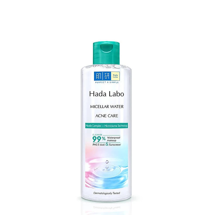 Nước tẩy trang sạch sâu cho da mụn, nhạy cảm Hada Labo Micellar Water Acne Care 240ml