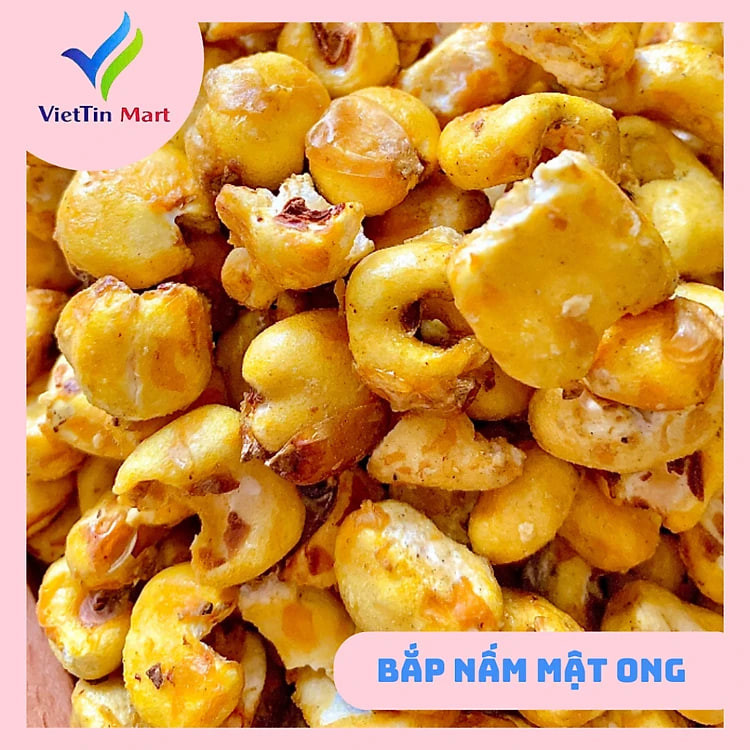 Bắp Nấm Sấy Tẩm Mật Ong 400G VIETTIN MART