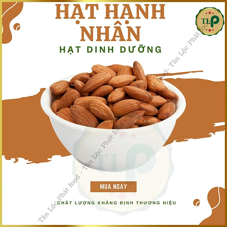 HẠT HẠNH NHÂN CAO CẤP TÂN LỘC PHÁT - HŨ 250G