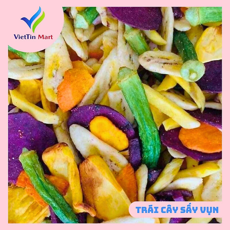 Trái Cây Sấy Thập Cẩm Hàng Vụn 500G