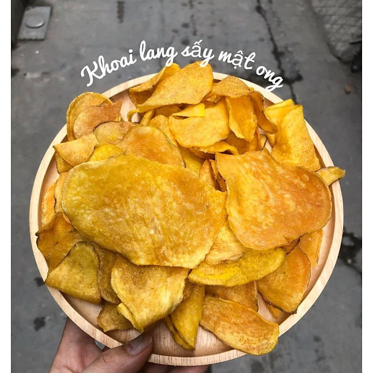 Khoai Lang Vàng Sấy Tẩm Mật Ong Viettin Mart 500G