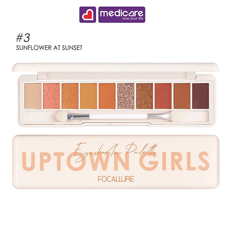Phấn mắt FOCALLURE 10 màu 10g