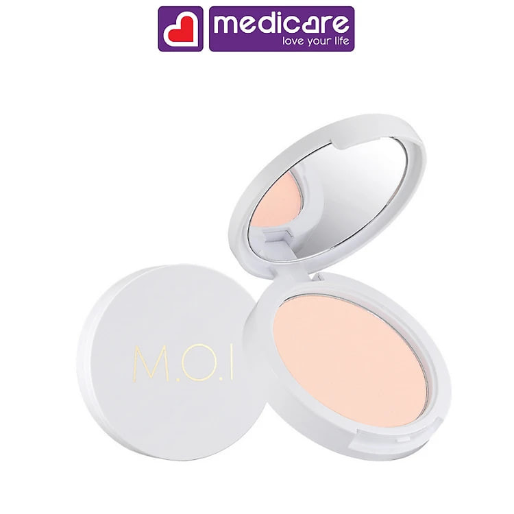 Phấn phủ kiềm dầu M.O.I baby skin powder 10g