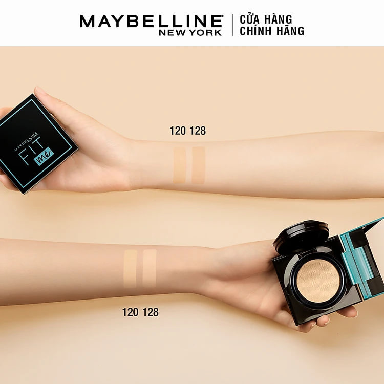 Phấn Nước Mịn Nhẹ Kiềm Dầu Fit Me Matte+Poreless Cushion Maybelline New York 100g