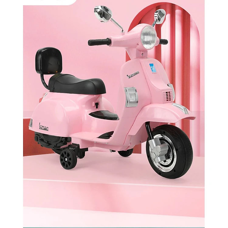 Xe máy điện Vespa cho bé TILO KIDS TLK-6288 có đèn nhạc siêu dễ thương