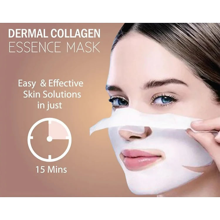 [ Tặng 2 miếng ] Set 10 Mặt nạ dưỡng da tinh chất ngọc trai Dermal