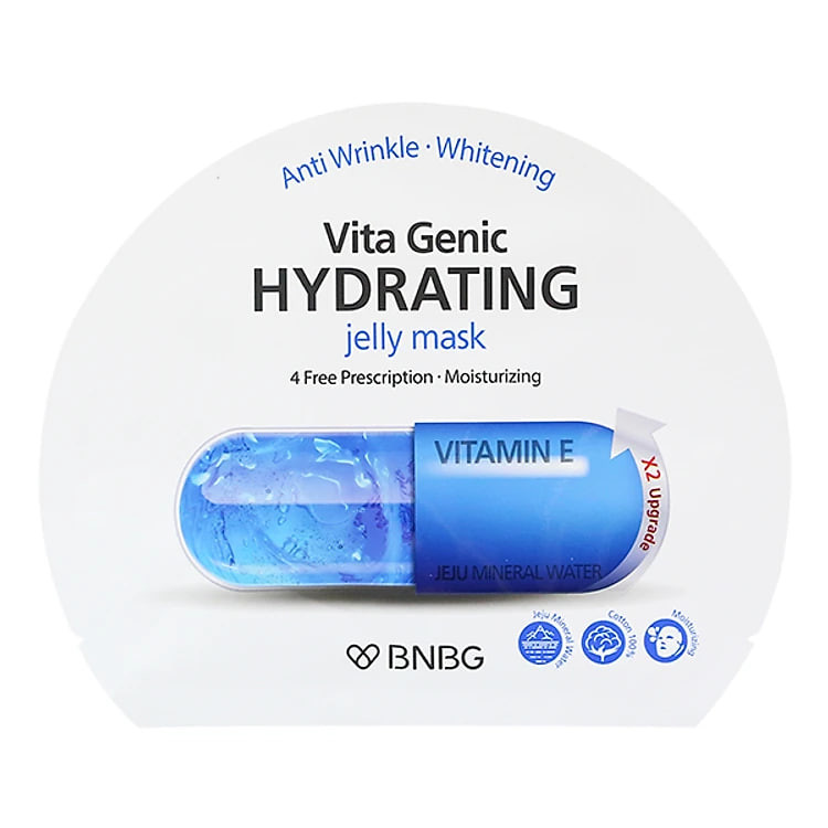 Hộp 10 Mặt Nạ Giấy Giúp Cấp Ẩm Chuyên Sâu Banobagi Vita Genic Jelly Mask Hydrating 30ml x 10 Miếng