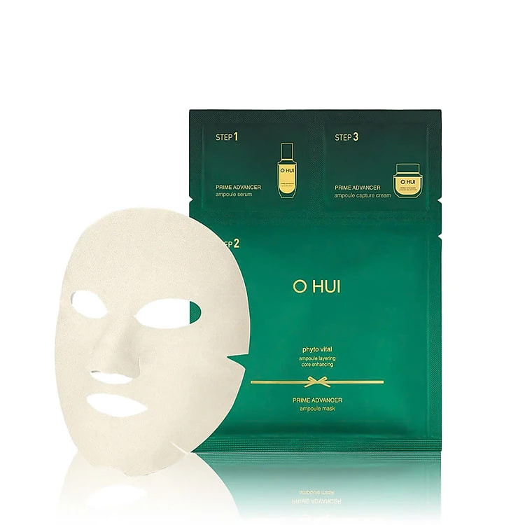 Mặt Nạ Ohui Xanh Prime Advancer - Ohui Prime Advancer 3-Step Mask