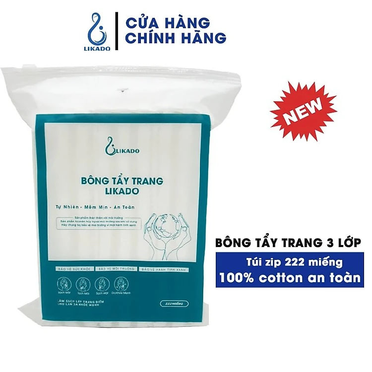 https://tiktokshop-seller-vn.com/bông tẩy trang 222 miếng Likado (1 gói )