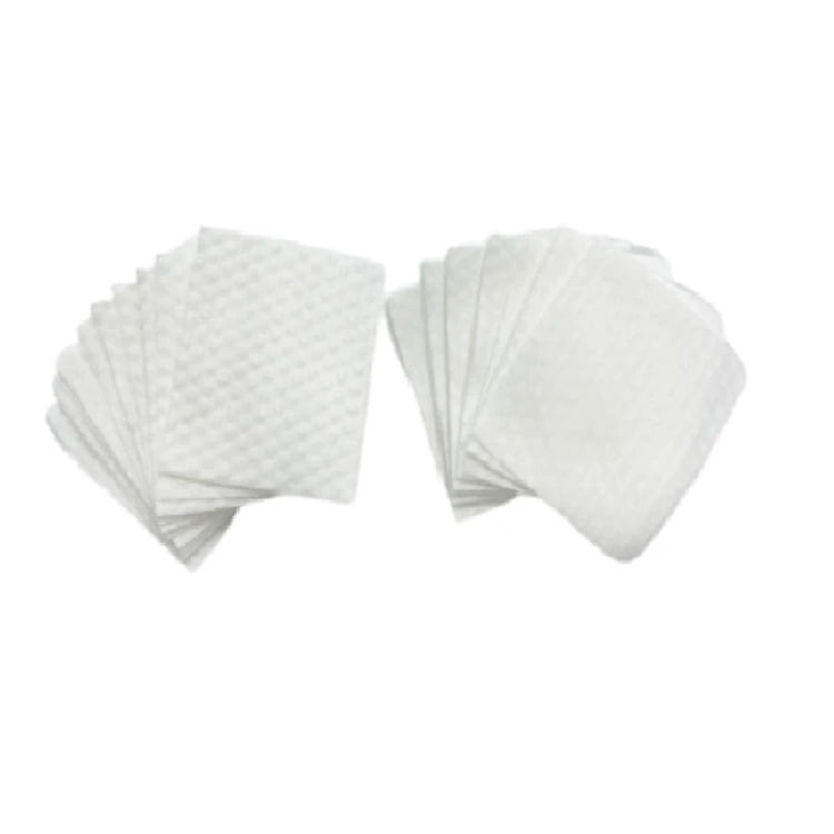 Bông tẩy trang Likado hộp 400 miếng 100% bông kích thước 5cmx6cm